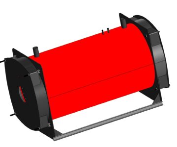 Чертеж Котёл водогрейный КВа 1500 кВт