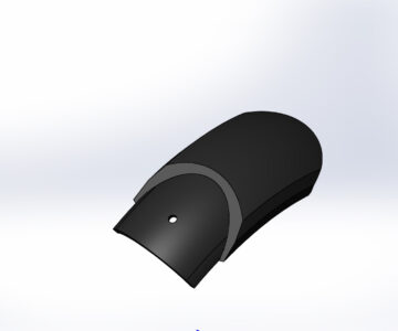 Чертеж Подкрылок электросамоката Ninebot