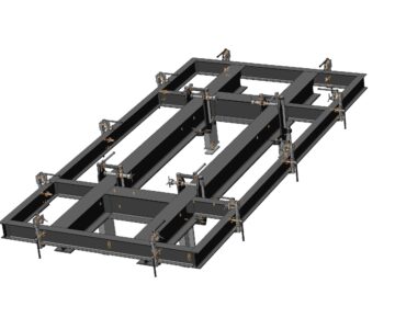 3D модель Стенд П-06 для сборки платформы 2ПТС-8.10