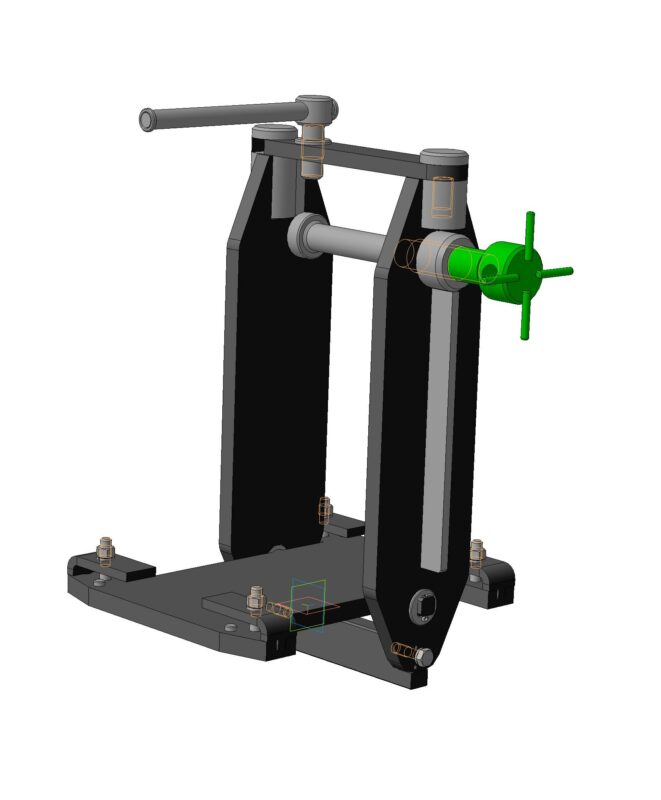 3D модель Стенд П-06 для сборки платформы 2ПТС-8.10