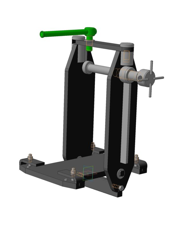 3D модель Стенд П-06 для сборки платформы 2ПТС-8.10