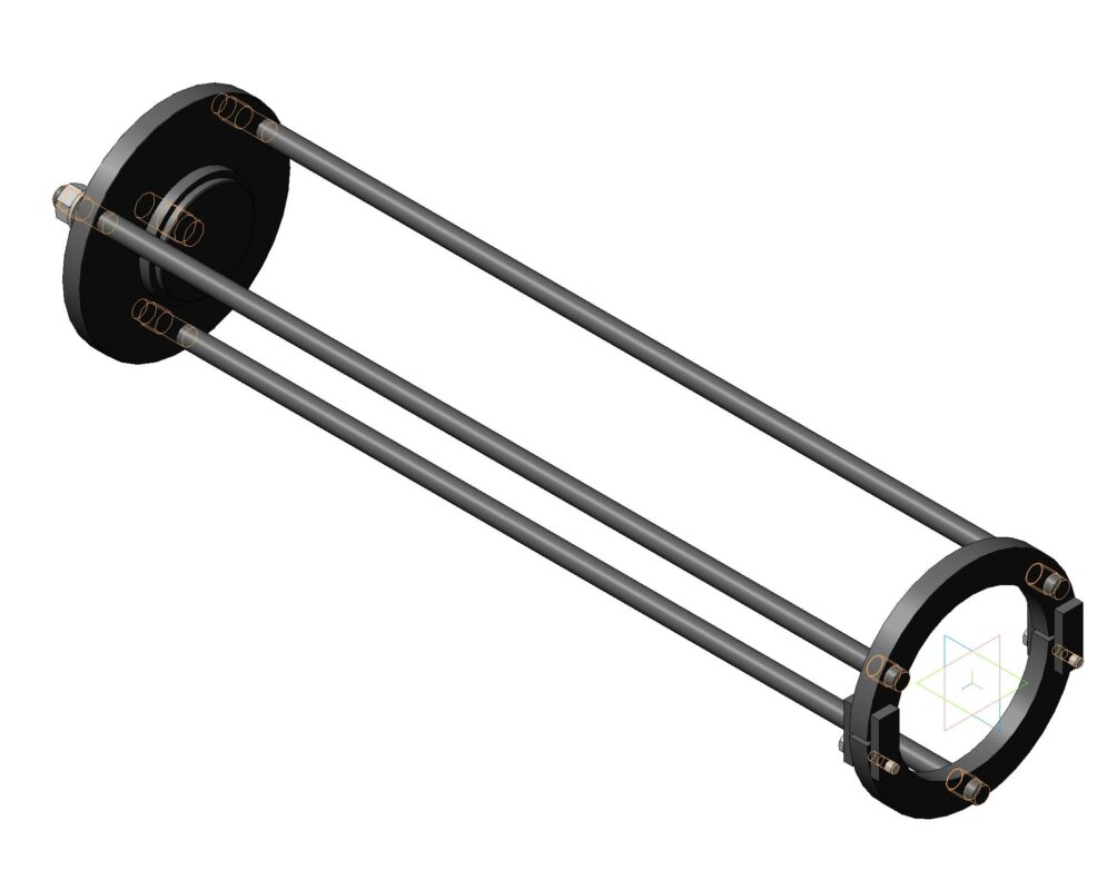 3D модель Съёмник для снятия счёточного кольца с вала ЭДВ