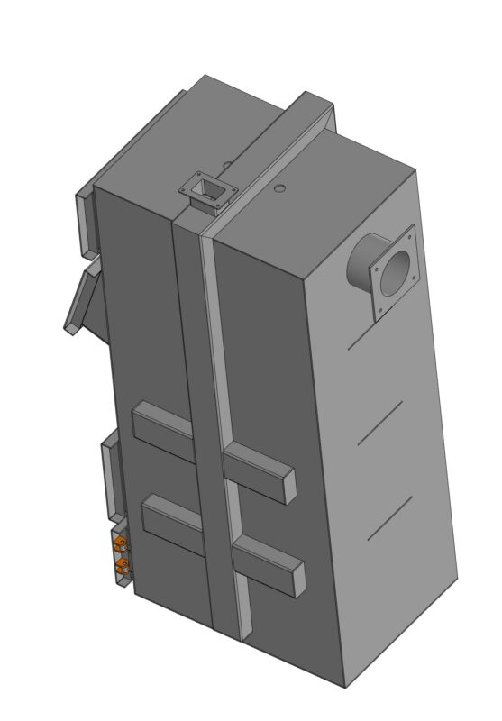 3D модель Котел 25кВт