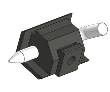 3D модель Петля для электрошкафа 084