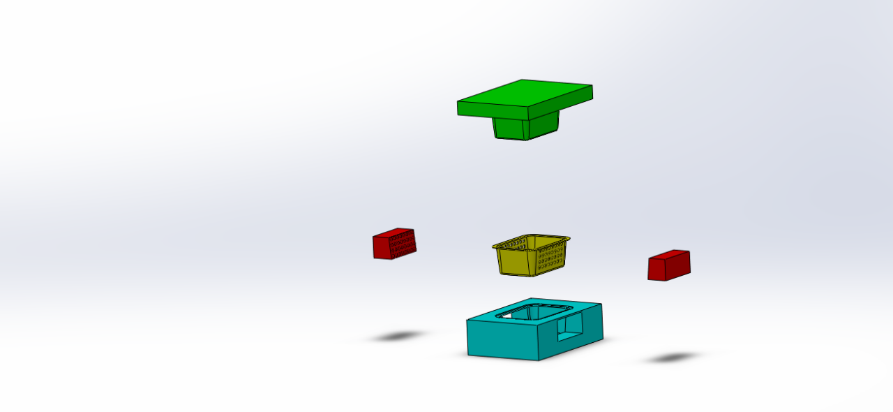 3D модель Конструкция формы для корзин (Basket Mold Design)