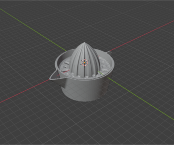 3D модель Соковыжималка для цитрусов