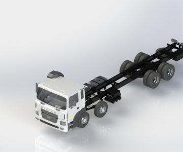 3D модель 3D Модель Hyundai hd320