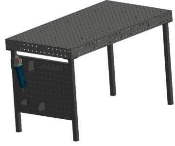 3D модель Сварочный стол с инструментальным органайзером