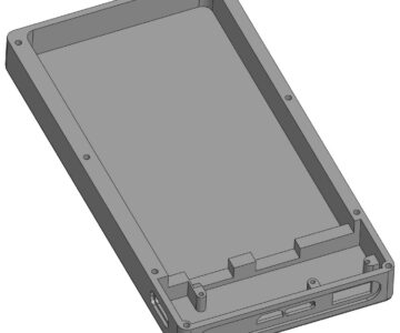 3D модель Корпус Пауэрбанка ZMI 1000