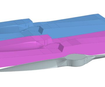 3D модель Полуматрицы на винт - Винт Аэрокон вер3.