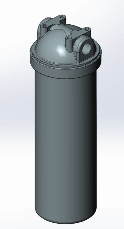 Чертеж Фильтр магистральный I-11SM-p STD Atoll