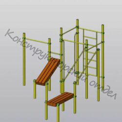 Разработка уличных, зальных тренажеров