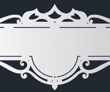 Чертеж Адресная табличка