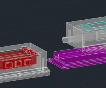 3D модель Корпус под "Бытoвой дoзиметp-рaдиoметр "Sfiоrа micrо" нa счетчике Гейгepа CБM-21".
