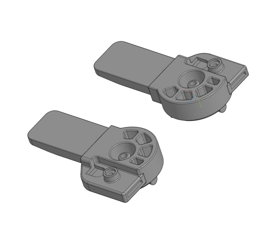 3D модель Фиксатор для козырька коляски