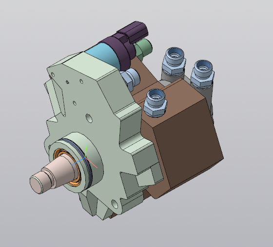 3D модель Насос CP3.3-4DF3 0 445 020 078