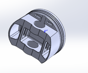 3D модель Поршень Subaru EJ255