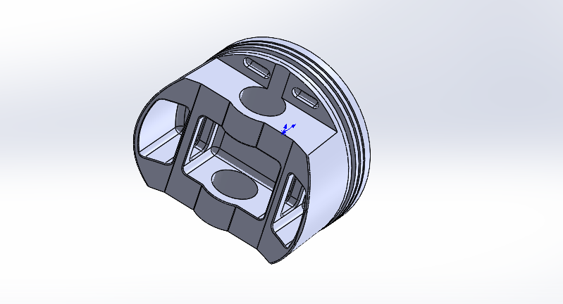 3D модель Поршень Subaru EJ255
