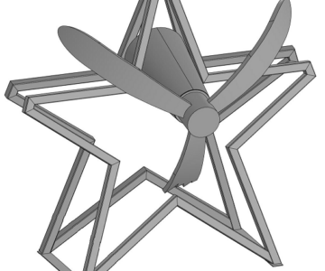 3D модель Памятник погибшим самолетам