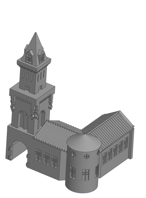 3D модель Мещанская каланча