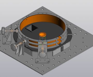 3D модель Кондуктор на сварочного робота/оснастка для сварочного робота/обечайка/стакан/труба.