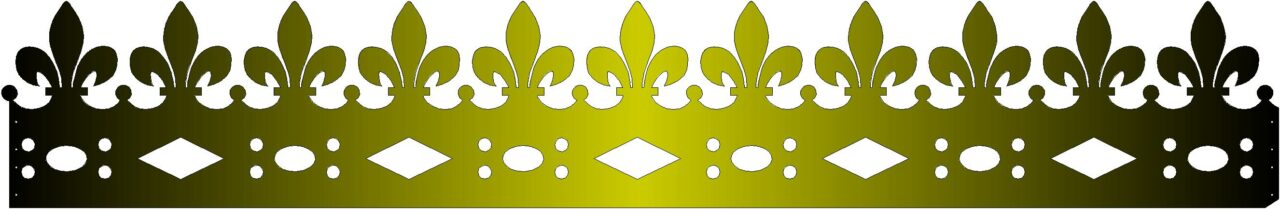 Чертеж Корона (развертка)