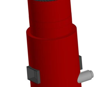 Чертеж Котёл водогрейный комбинированное 1000 квт