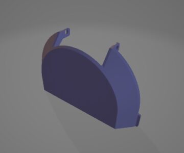 3D модель Крышка кофеварки Delonghi EC685