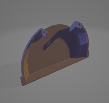 3D модель Крышка кофеварки Delonghi EC685