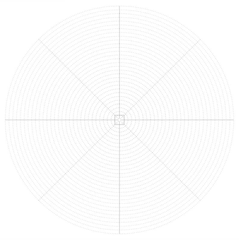 Чертеж Мишень для юстировки фокуса лазерной головки