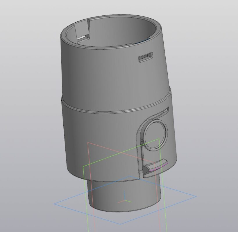 3D модель Переходник пылесоса Vitek vt1833pr