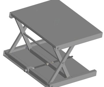 3D модель Подъемник ножничного типа механический