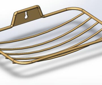 3D модель Мыльница навесная