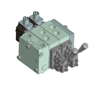 3D модель Гидрораспределитель Danfoss PVG 32 (VHM0172)