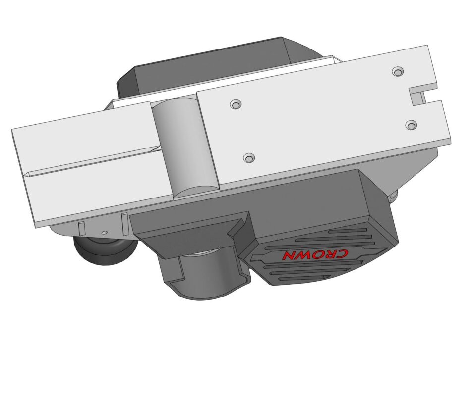 3D модель Рубанок Crown