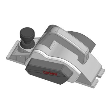 3D модель Рубанок Crown