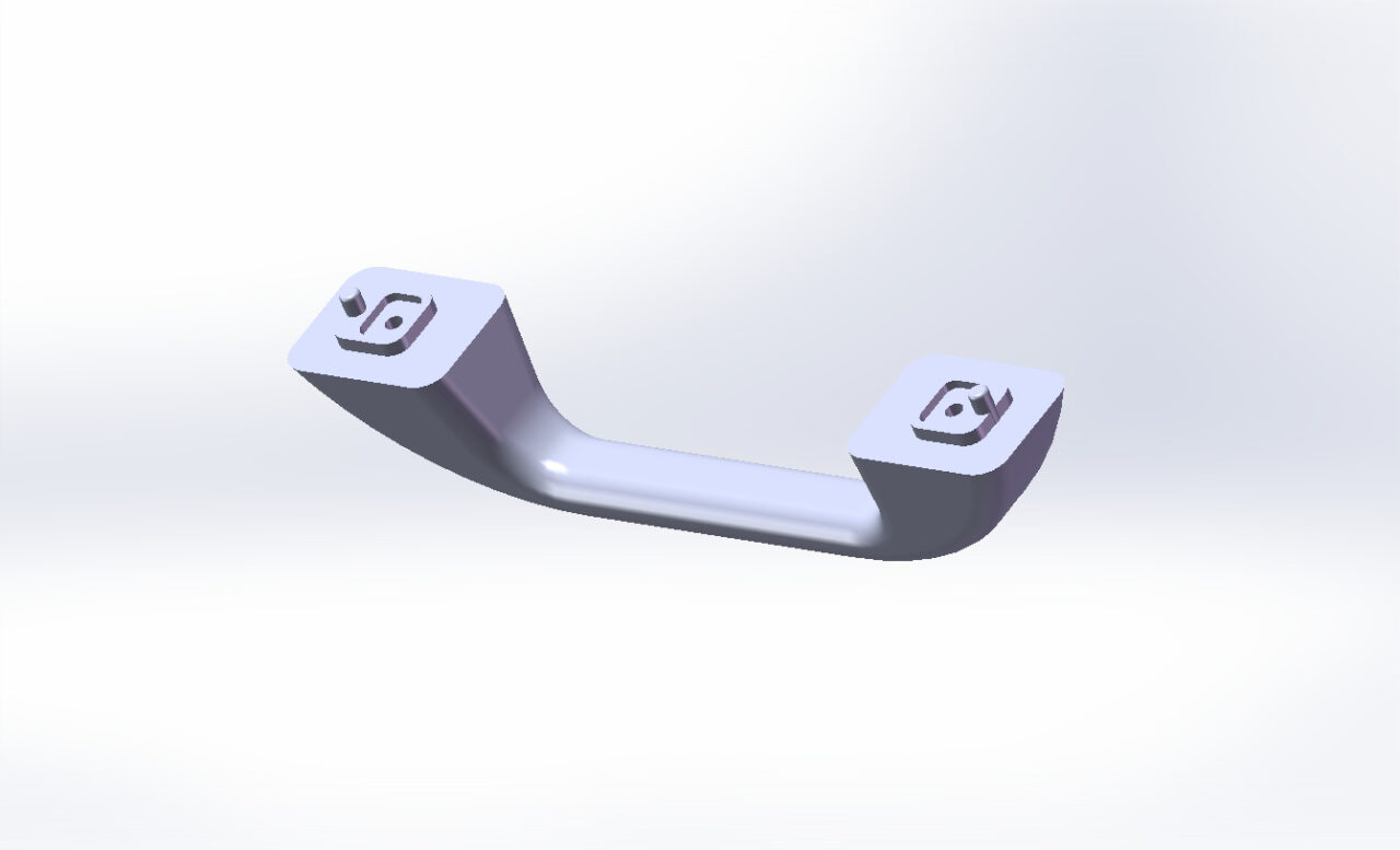 3D модель Ручка (поручень) в салон Largus