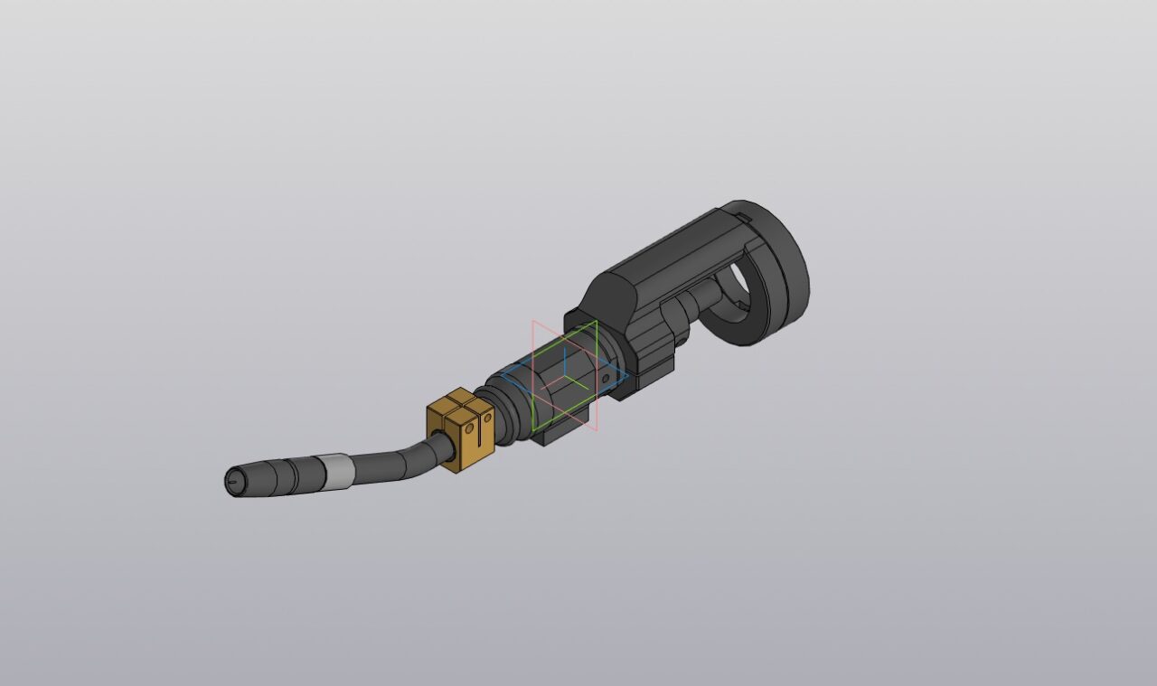 3D модель Рука сварочного робота