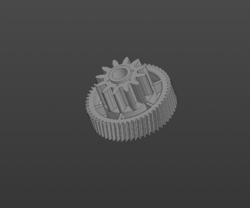 3D модель Шестеренка мясорубки DEXP MG-2000S