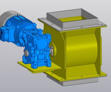 3D модель Шлюзовый питатель ШП-200