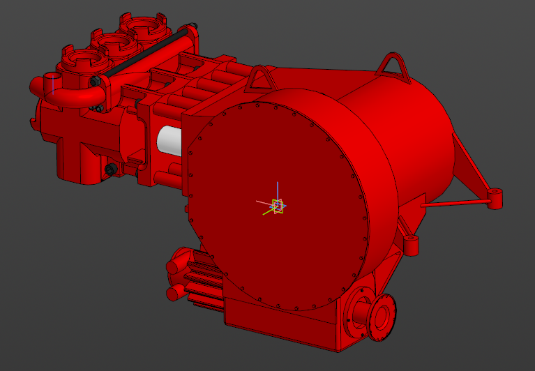 3D модель Насос JEREH 500