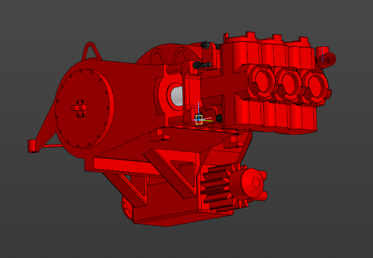 3D модель Насос JEREH 500