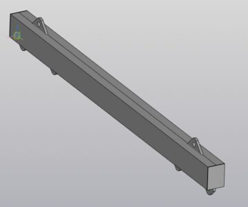3D модель Траверс грузоподъемность-10 тонн