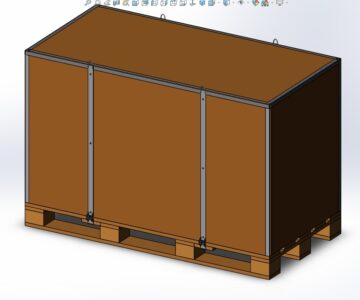 3D модель Ящик для транспортировки