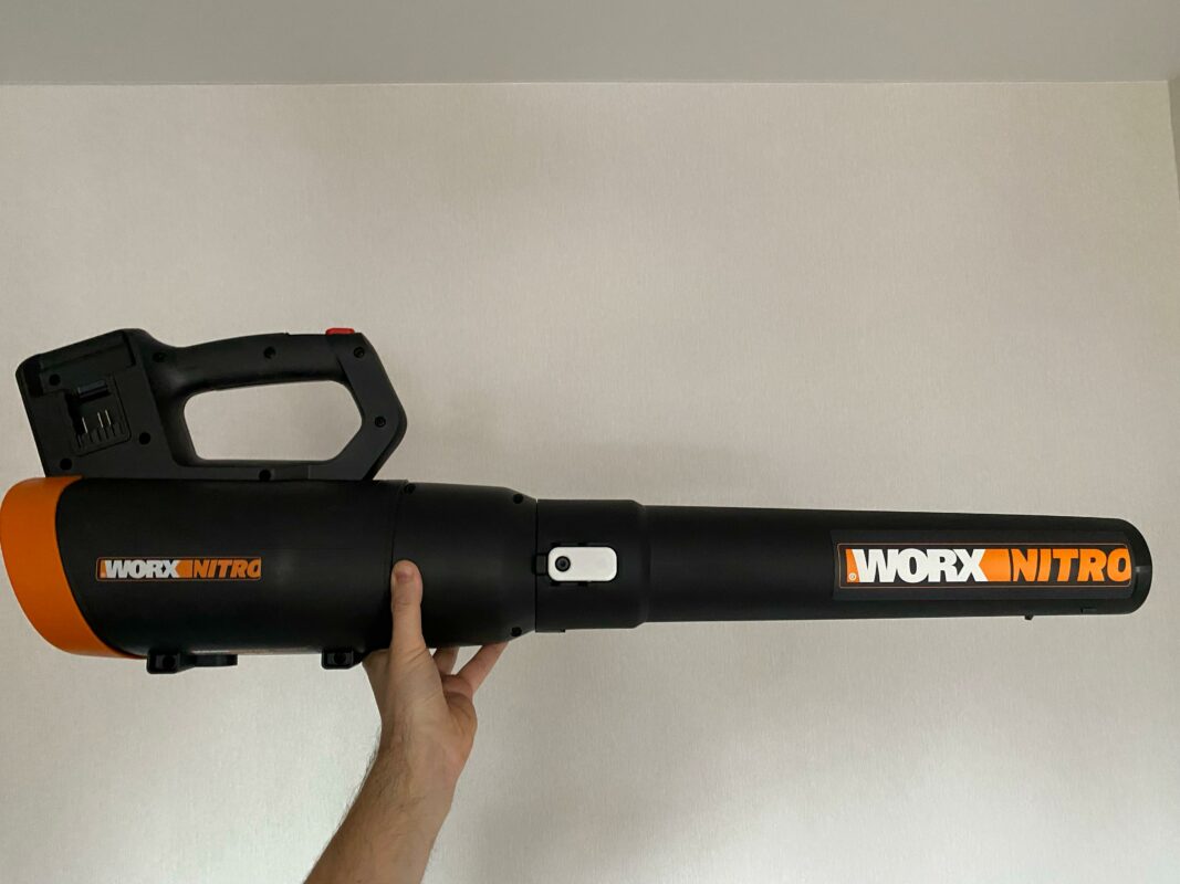 3D модель Кнопка-защёлка для воздуходувки WORX WG581 (фиксация сопла - насадки)