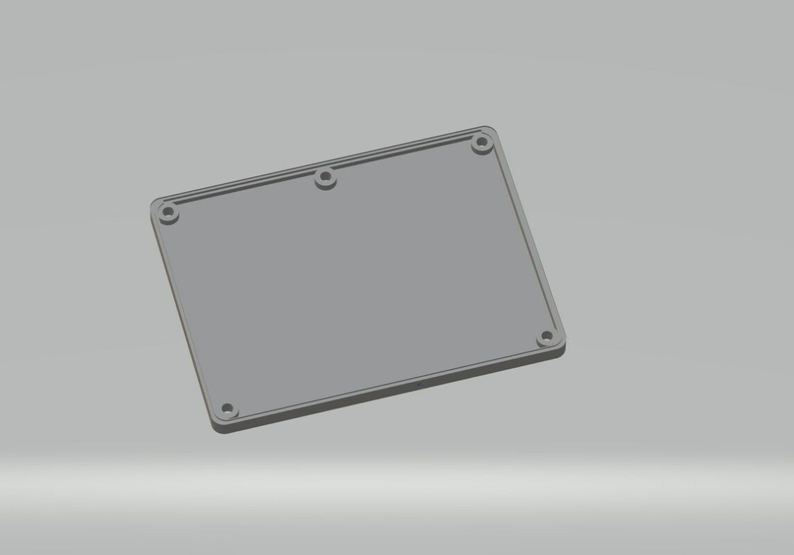 3D модель Рамка экрана сварочного аппарата JIlong kl-280e