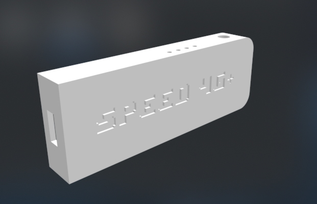 3D модель Корпус для модема fibocom l850/l860 на usb адапторе