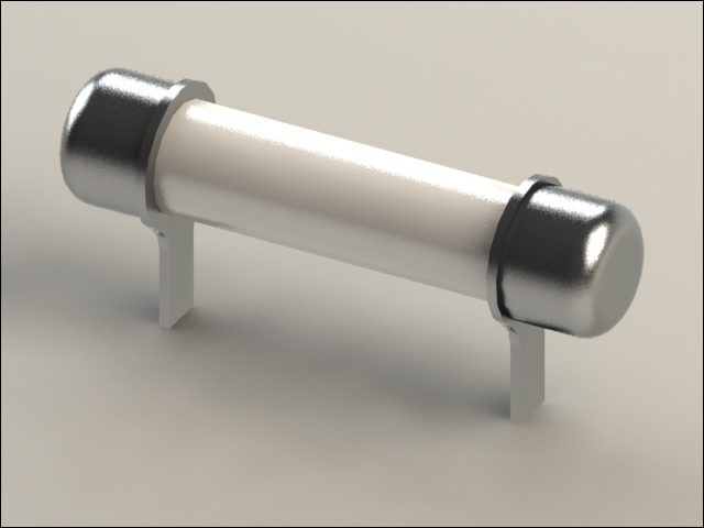 3D модель Вставка плавкая ВП1-2