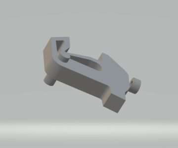 3D модель Доводчик ящика Samet