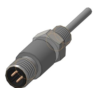 Чертеж Датчик температуры TURCK TP103A-G1/8-H1141-L024